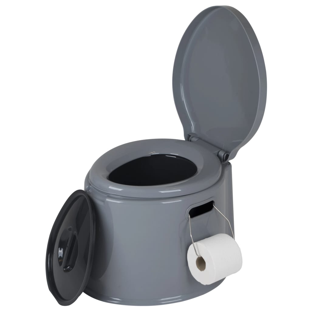 Bo-Camp Portabel toalett 7 L grå