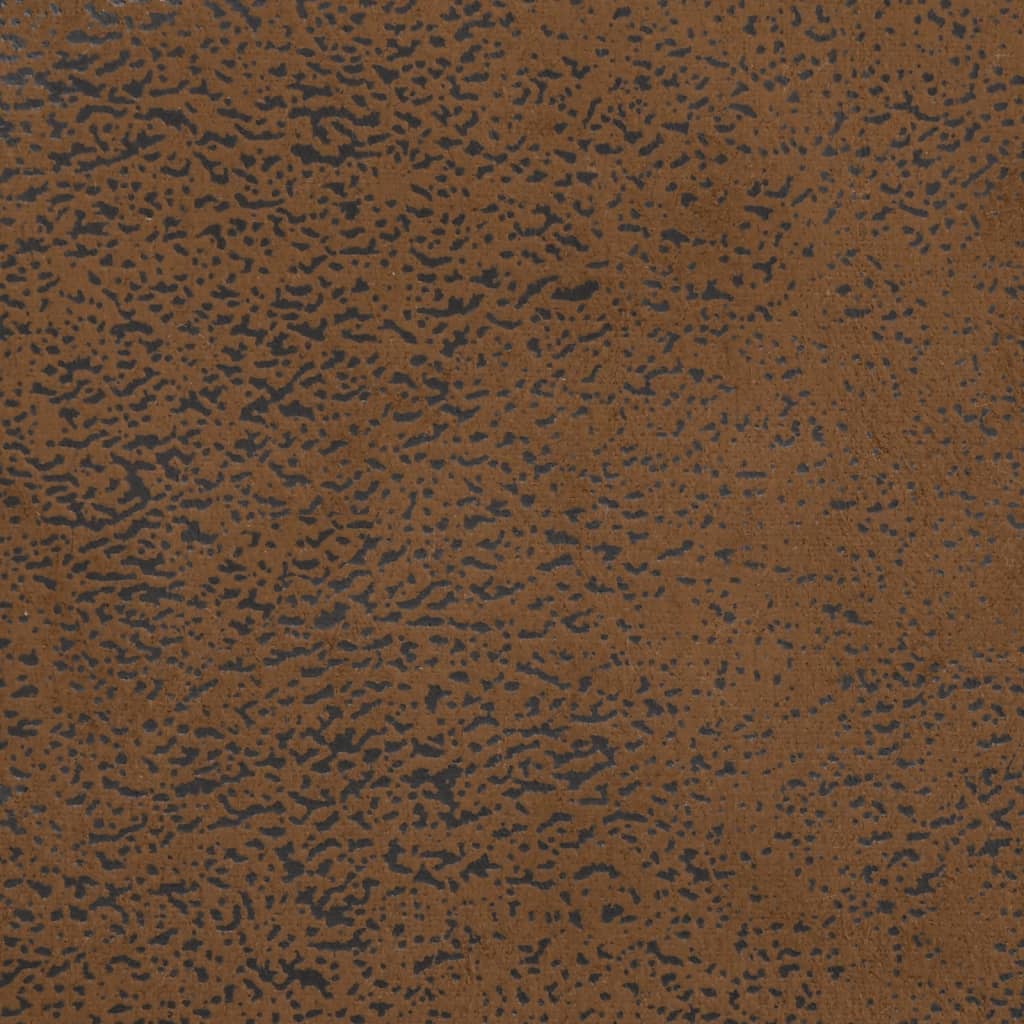 vidaXL Bänk med kuddar brun 113x64,5x75,5 cm konstmocka