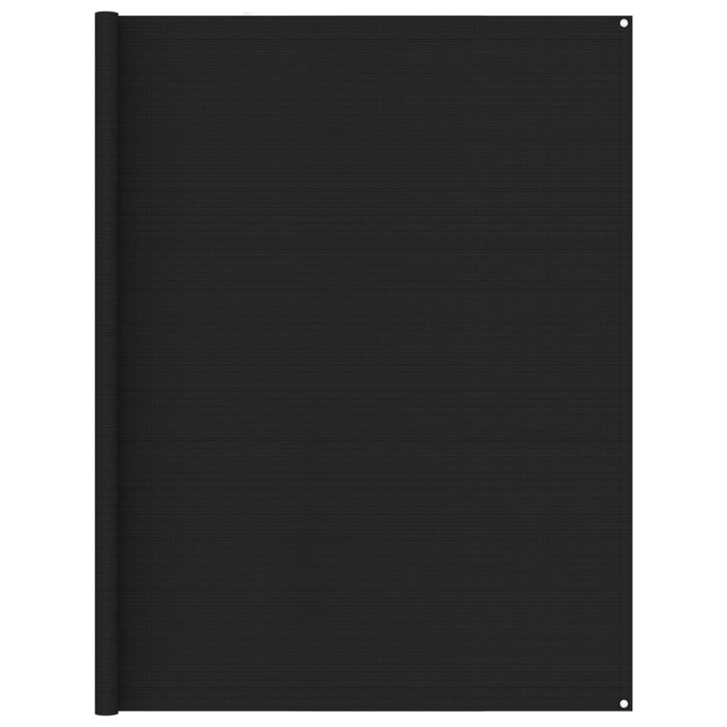 vidaXL Tältmatta 250x450 cm svart