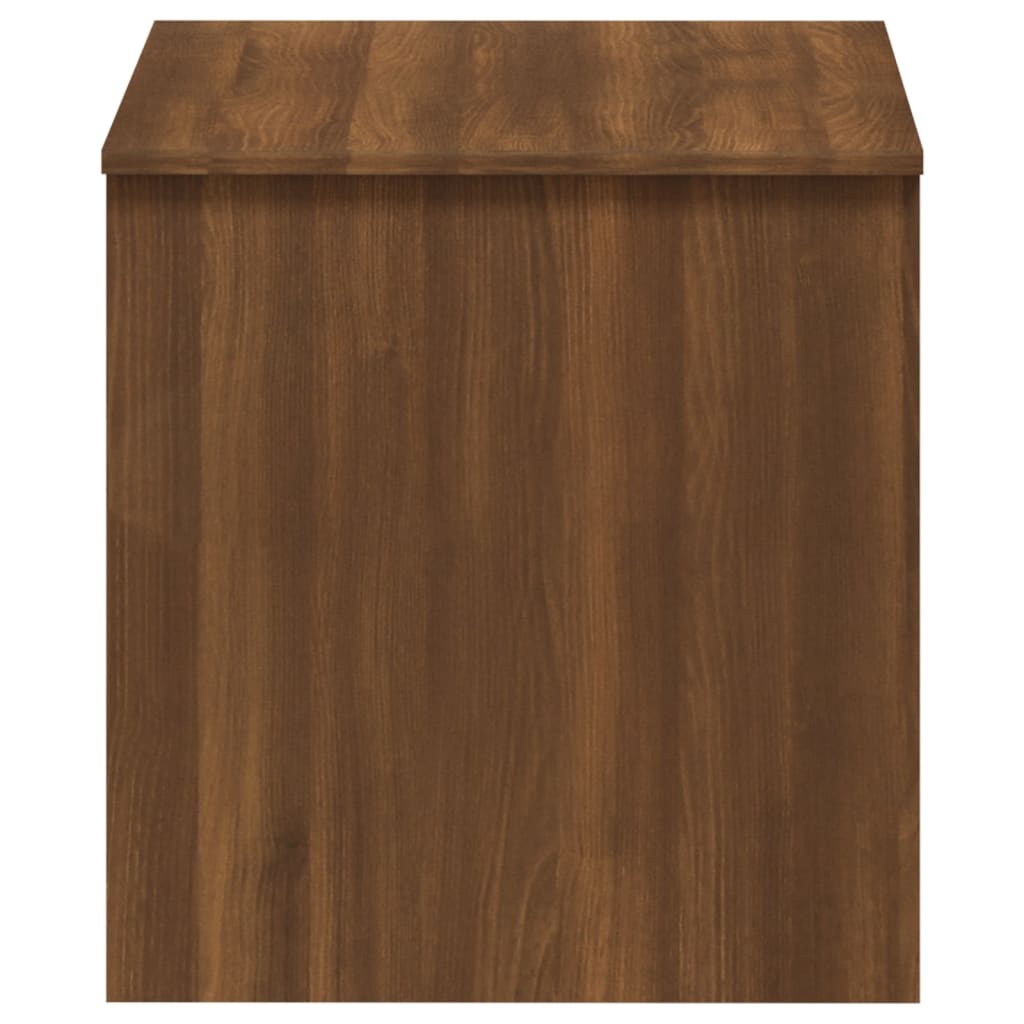 vidaXL Soffbord brun ek 102x50,5x52,5 cm konstruerat trä