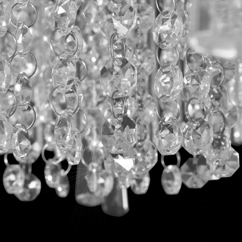 vidaXL LED-Taklampa med kristaller 55 cm i diameter