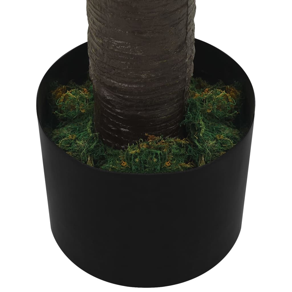 vidaXL Konstgjord kanariepalm i kruka 190 cm grön