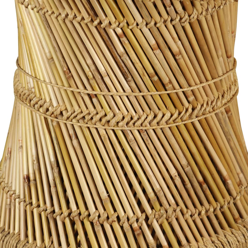 vidaXL Soffbord bambu oktogon 60x60x45 cm