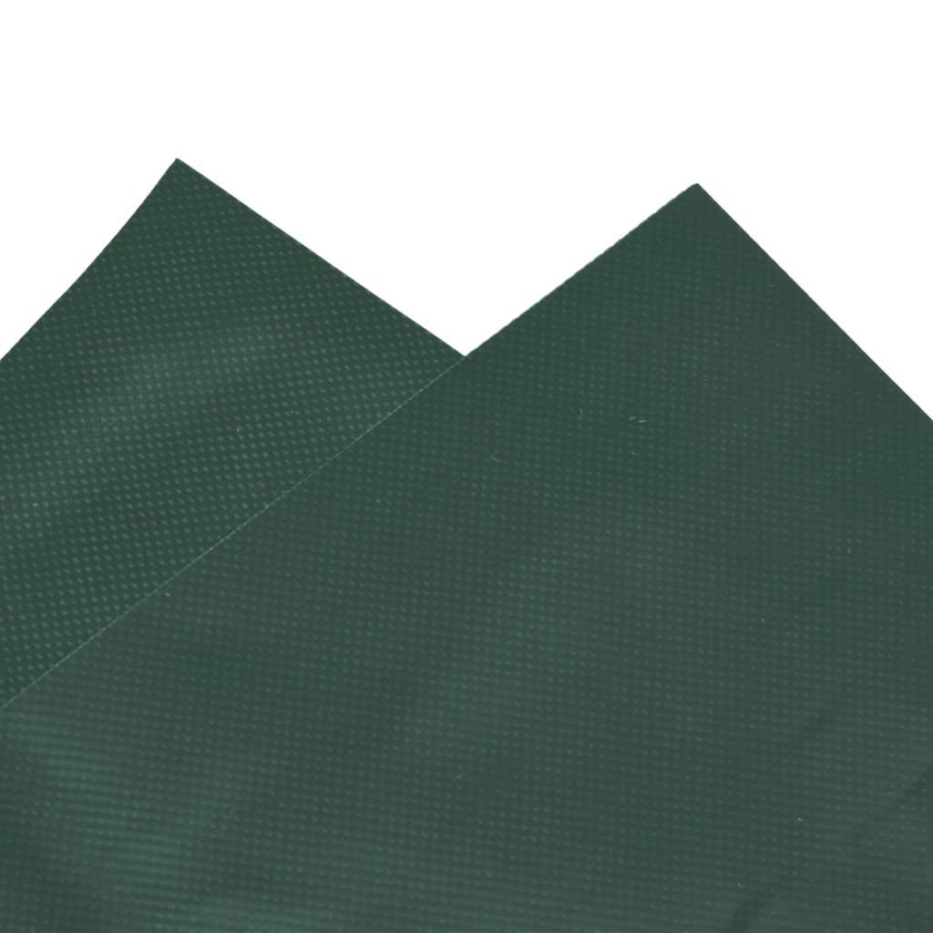 vidaXL Presenning grön 4x4 m 650 g/m²