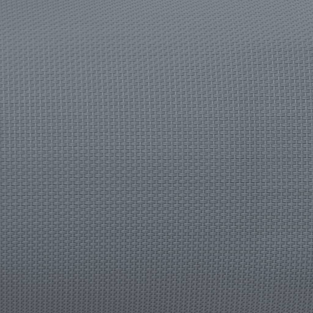 vidaXL Nackstöd till solstol grå 40x7,5x15 cm textilene