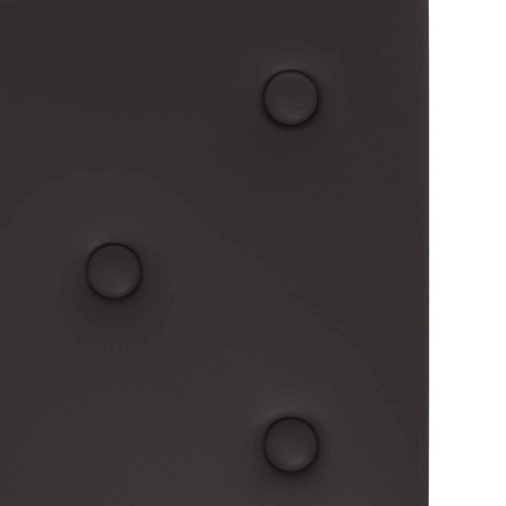 vidaXL Väggpaneler 12 st svart 90x30 cm konstläder 3,24 m²