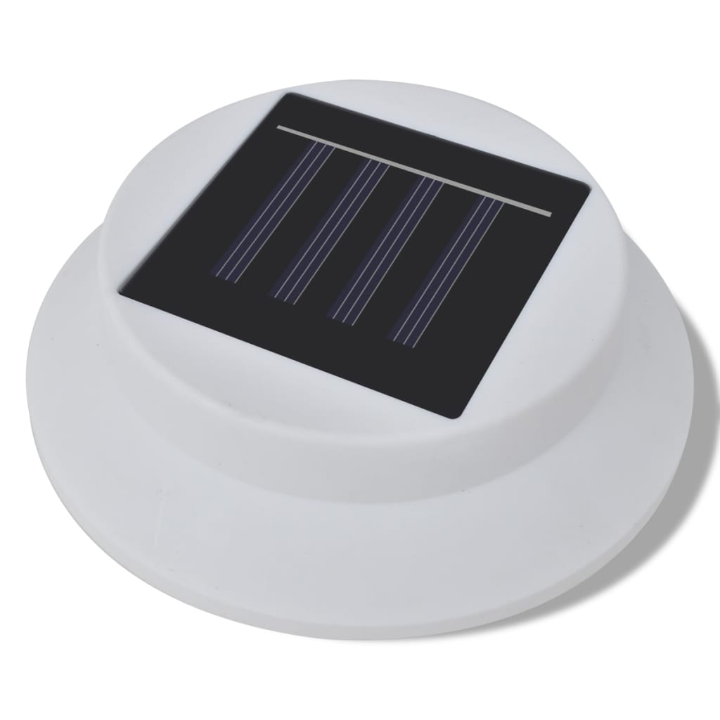 Ytterbelysning LED Vit 6-pack Solcell