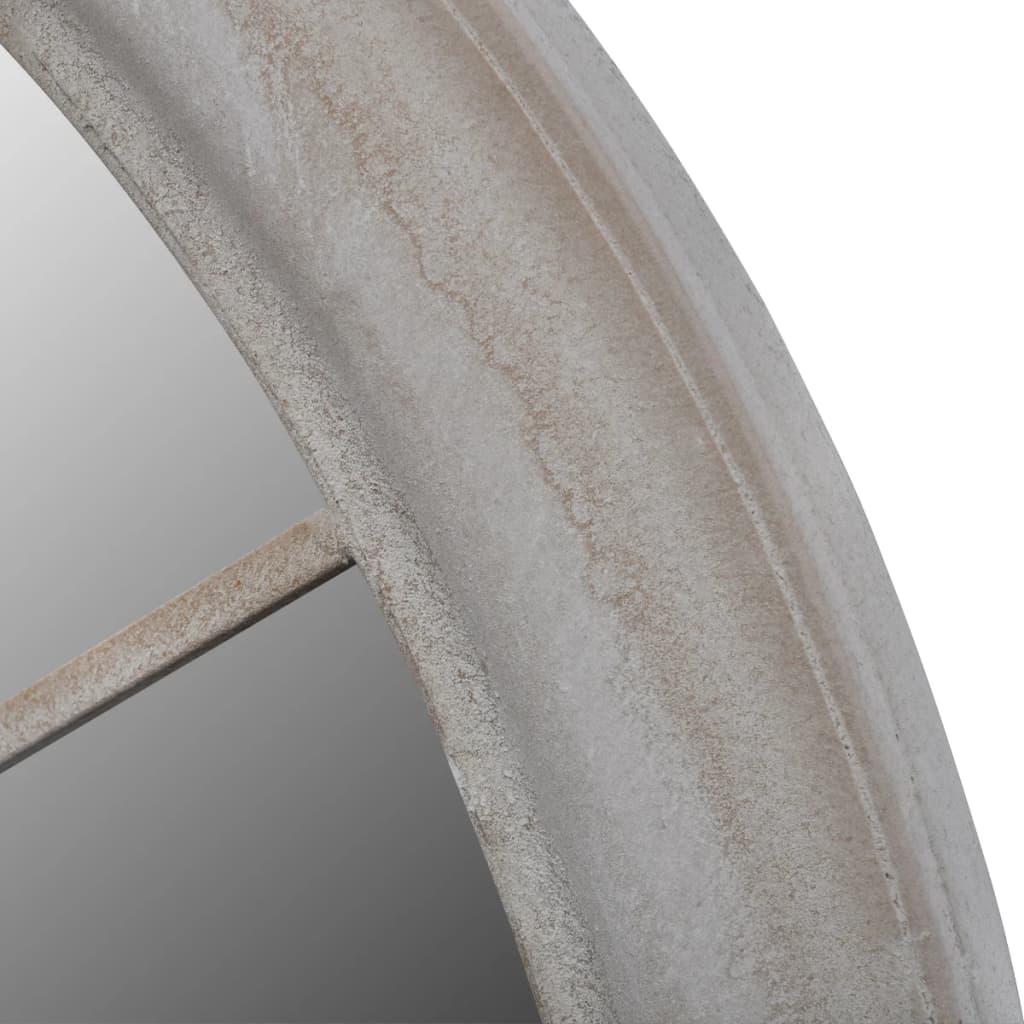 vidaXL Spegel med lantlig design inom-/utomhus 69x89 cm