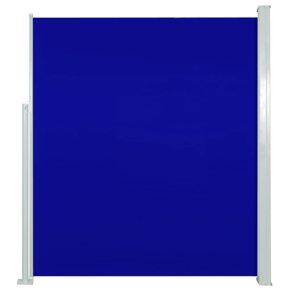 vidaXL Sidomarkis för uteplats 160 x 300 cm blå