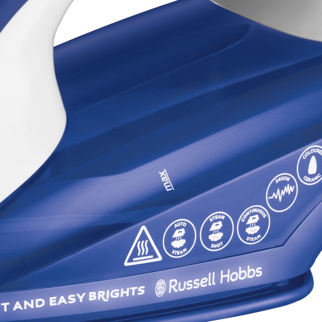Russell Hobbs Strykjärn Light and Easy Brights 2400 W blå