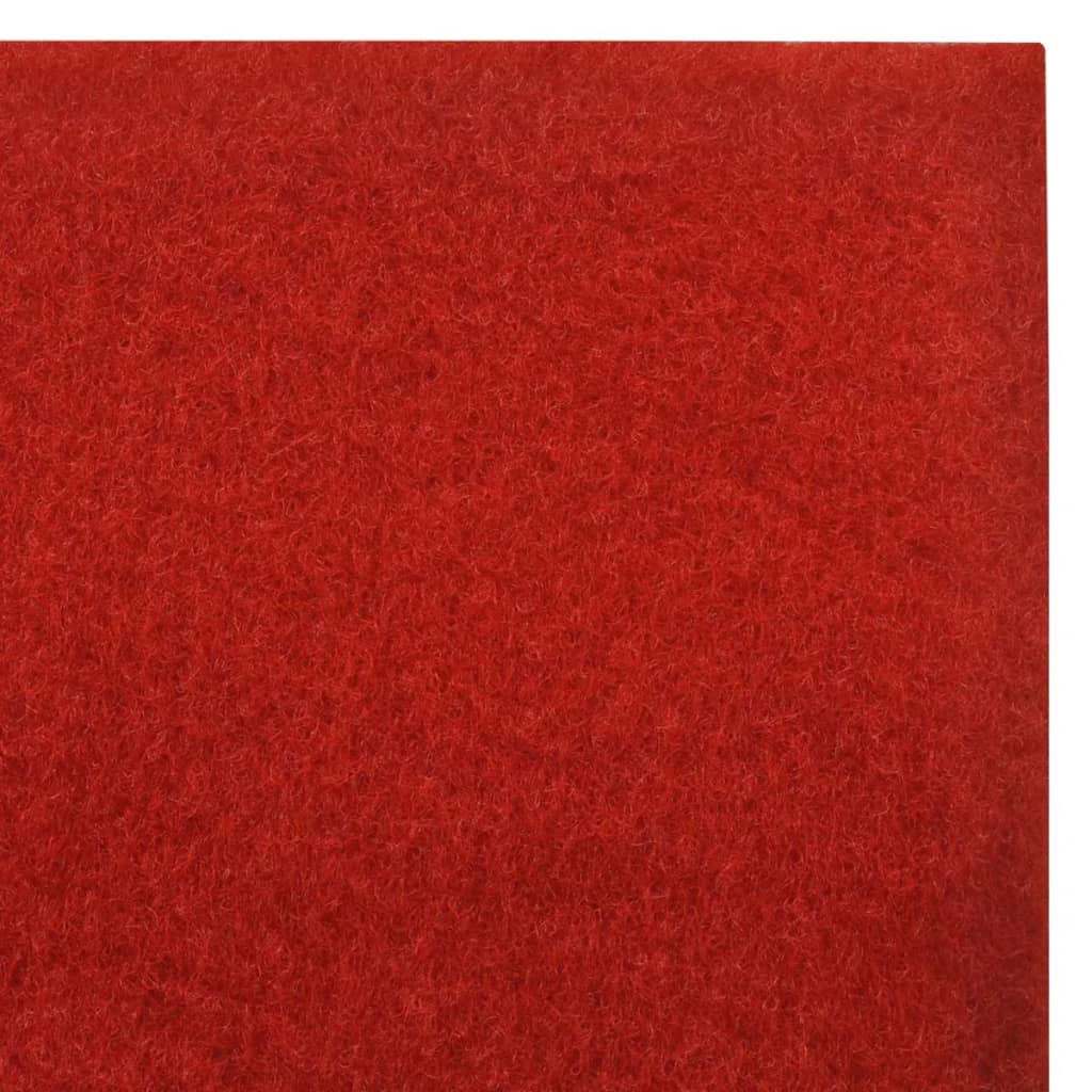 vidaXL Röda mattan 1 x 10 m extra tung 400 g/m2