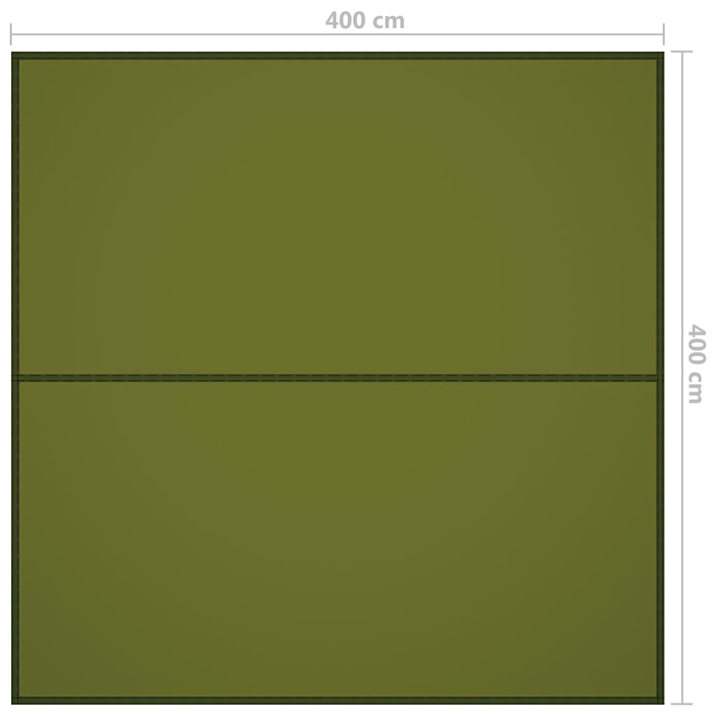 vidaXL Tarp 4x4 m grön