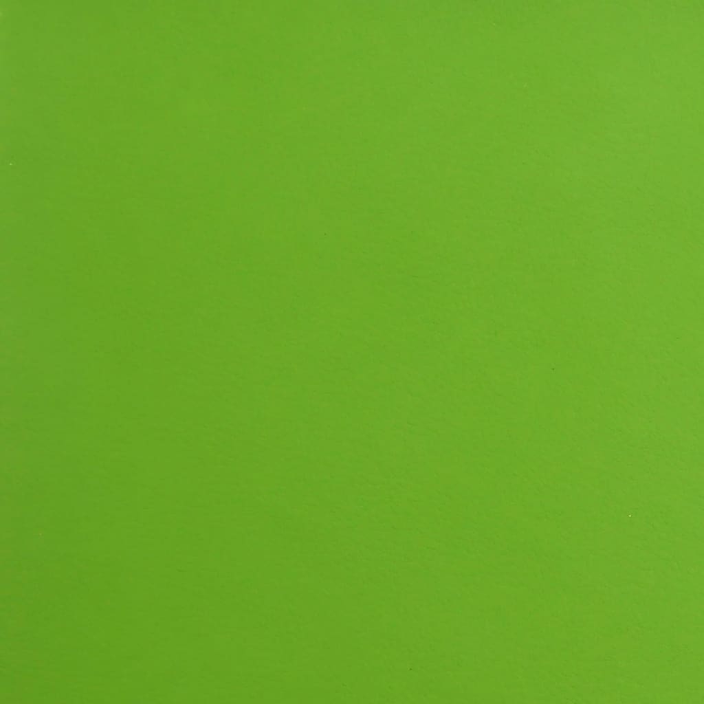 vidaXL Matstolar snurrbara 2 st grön konstläder