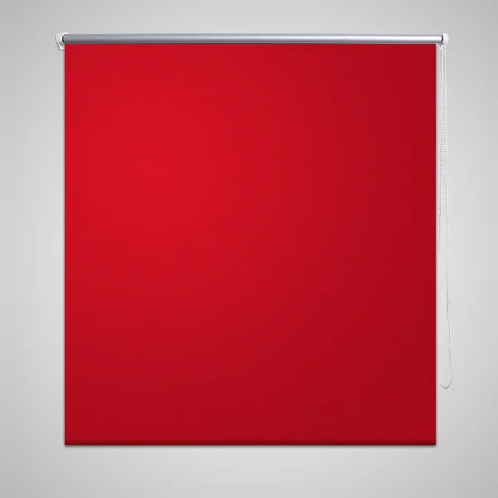 Rullgardin röd 160 x 175 cm mörkläggande