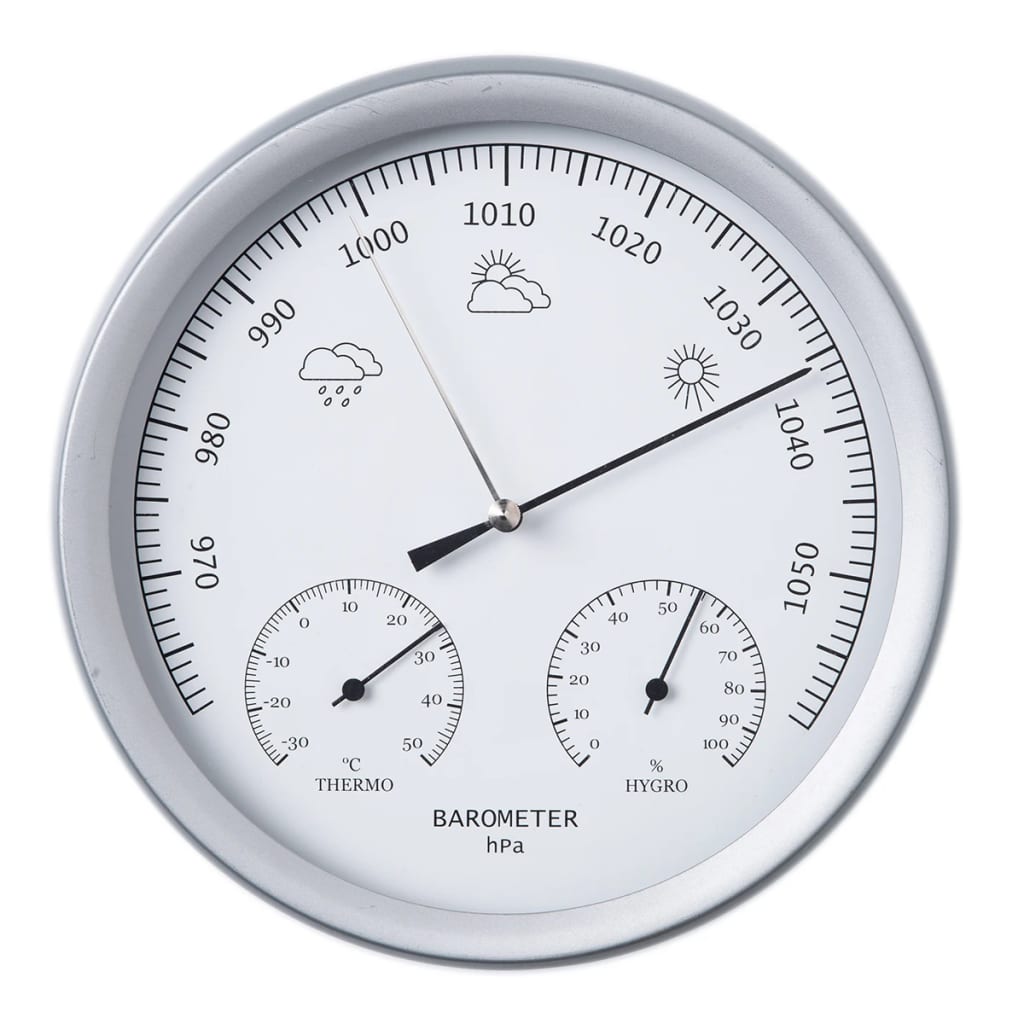Nature 3-i-1 Barometer med termometer och hygrometer 20 cm 6080081