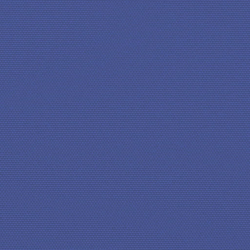 vidaXL Infällbar sidomarkis blå 140x1200 cm