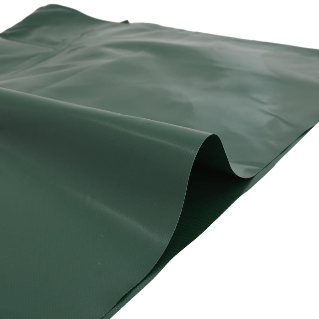 vidaXL Presenning grön 4x6 m 650 g/m²