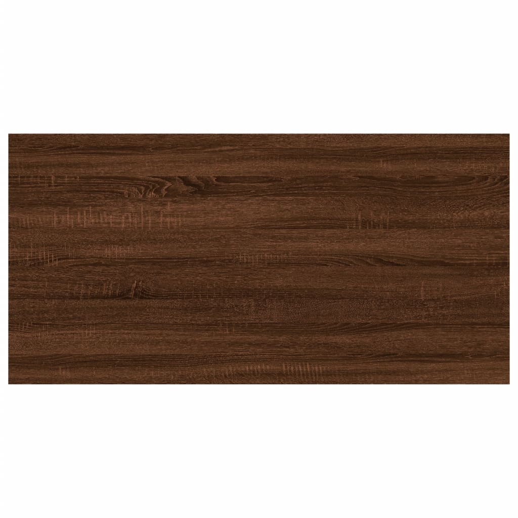 vidaXL Vägghyllor 4 st brun ek 60x30x1,5 cm konstruerat trä