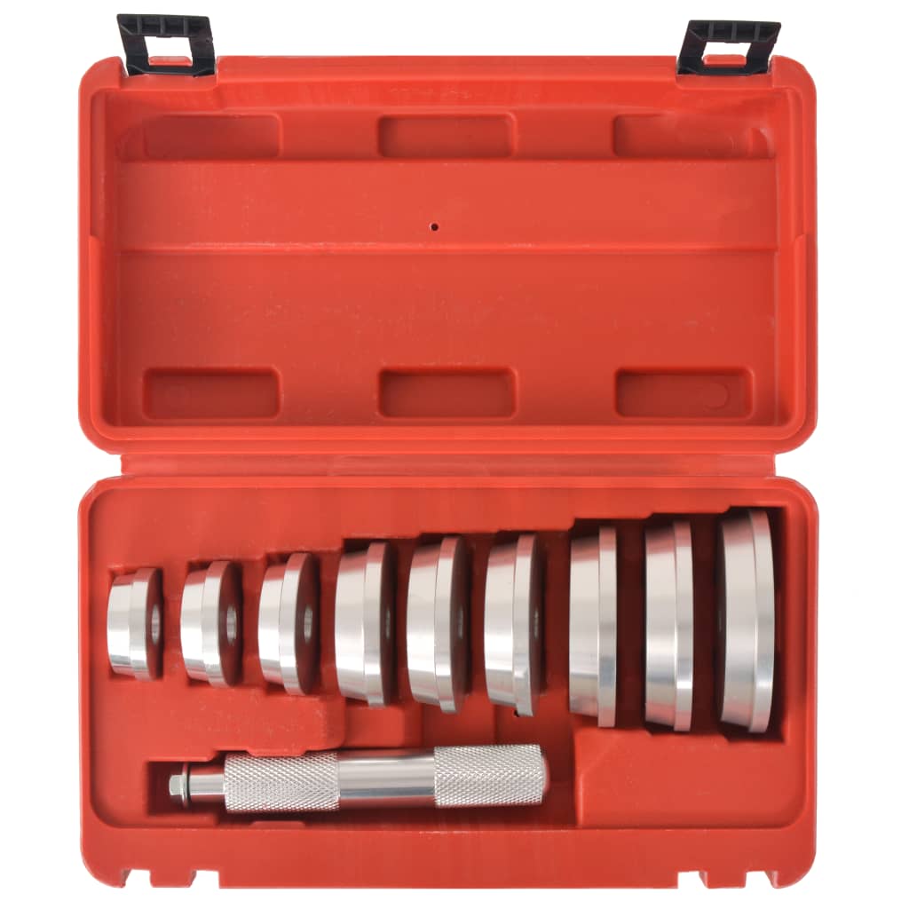 vidaXL Monteringsverktyg för packboxar och lagerbanor set 10 delar