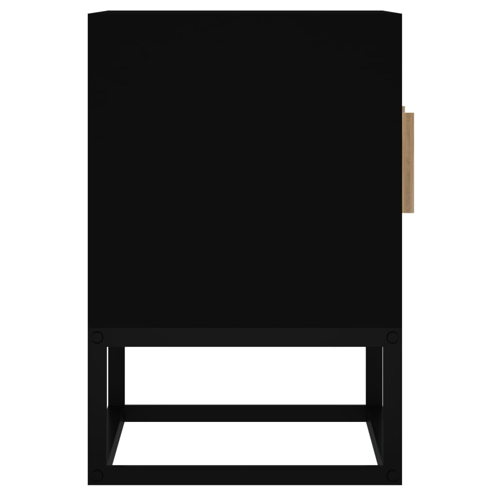 vidaXL Tv-bänk svart 105x30x45 cm konstruerat trä