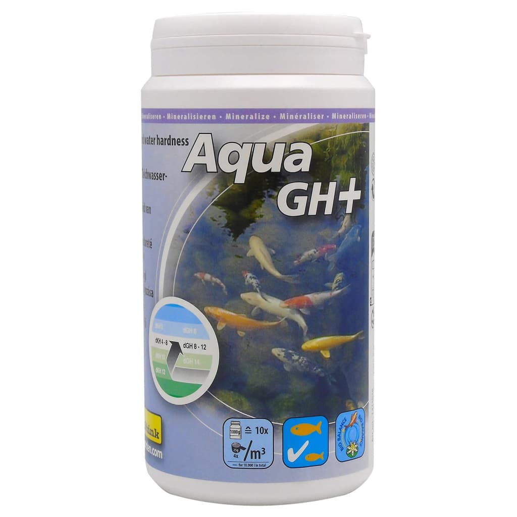 Ubbink Dammvattenbehandling Aqua GH+ 1000g för 10000L