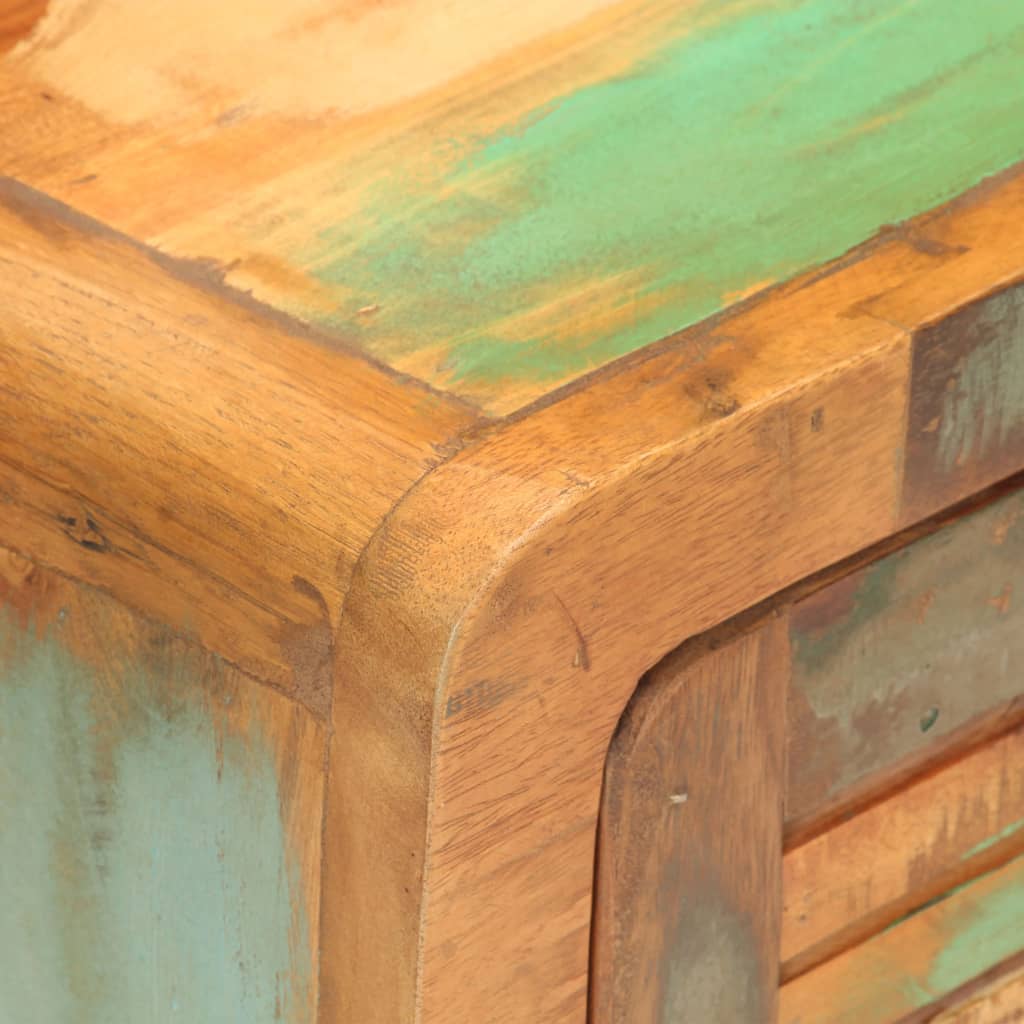 vidaXL Sängbord 40x30x50 cm massivt återvunnet trä