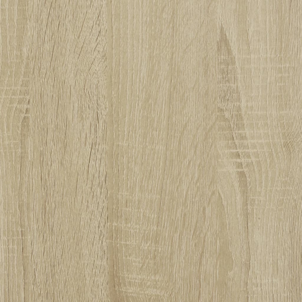 vidaXL Tvättställsskåp sonoma-ek 80x33x60 cm konstruerat trä