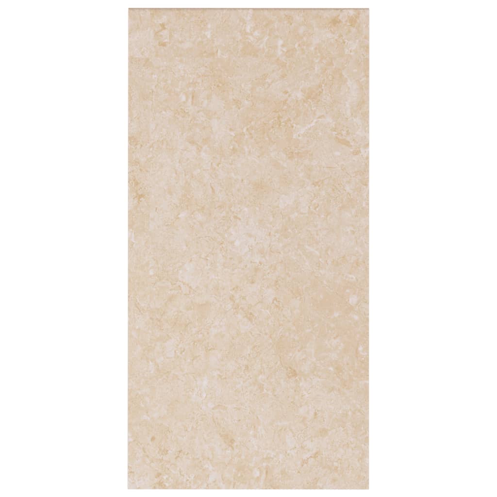 vidaXL Bänkskiva beige med marmormönster 30x60x2,8 cm spånskiva