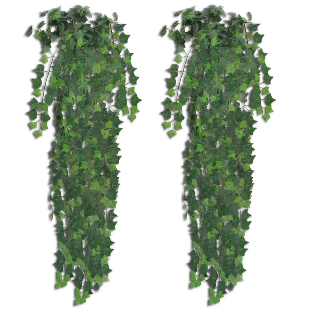 vidaXL Konstväxter murgröna 4 st grön 90 cm