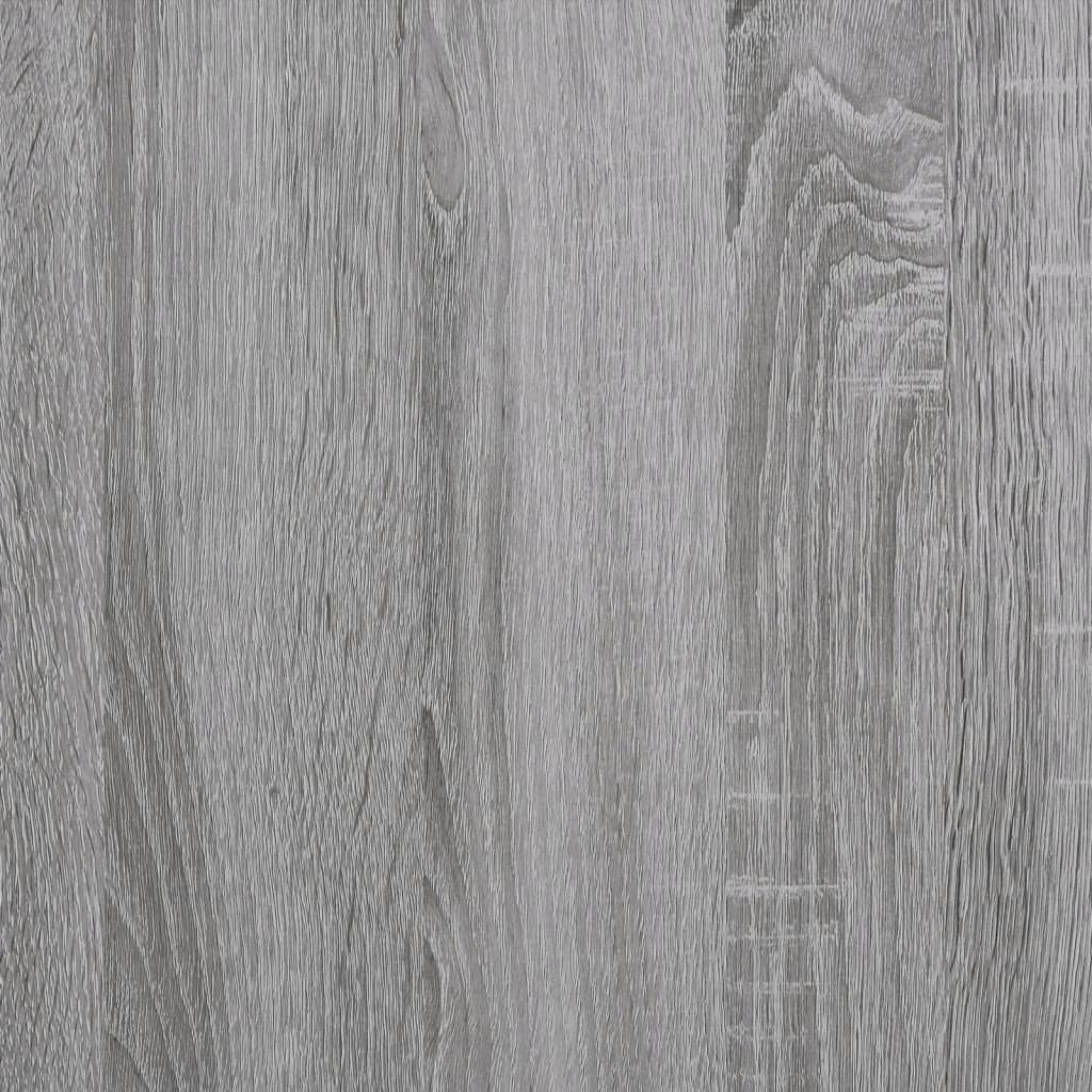vidaXL Soffbord grå sonoma 90x44,5x45 cm konstruerat trä