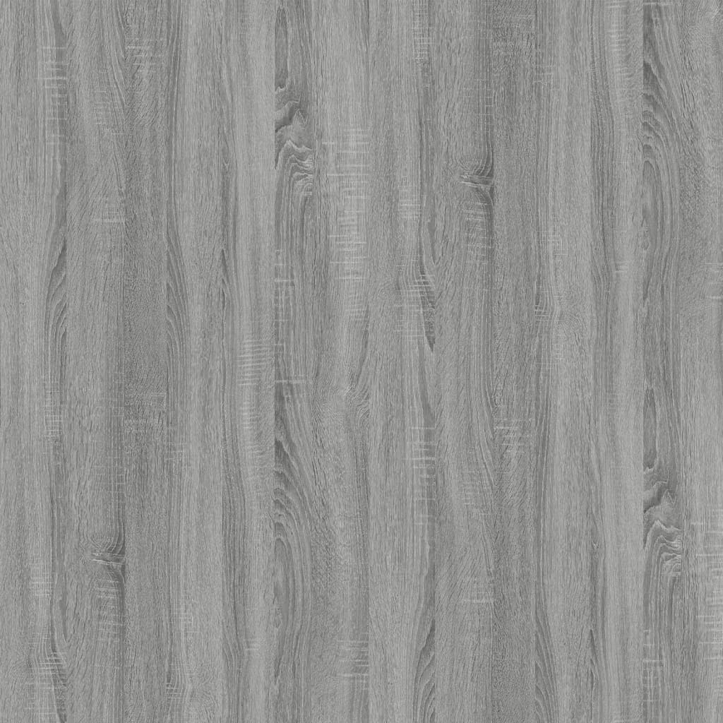 vidaXL Köksskåp för ugn grå sonoma 60x46x81,5 cm konstruerat trä
