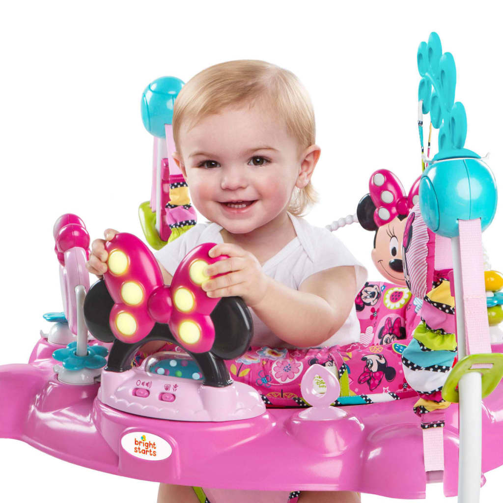 Disney Hoppgunga för bebis Minnie Mouse rosa K10299