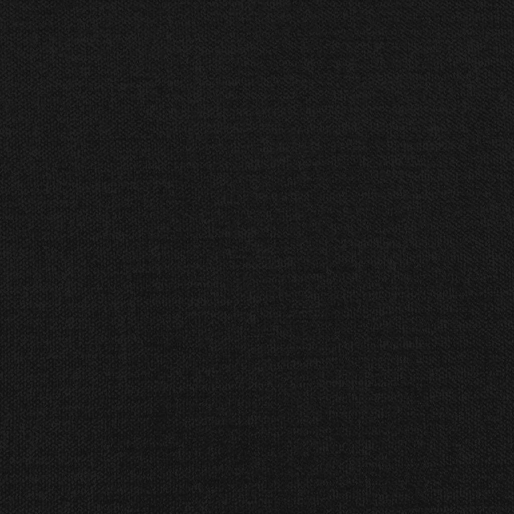 vidaXL Ramsäng med madrass & LED svart 80x200 cm tyg
