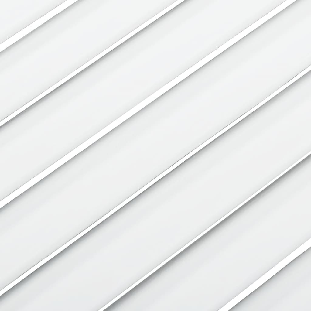 vidaXL Skåpluckor lamelldesign 4 st vit 61,5x59,4 cm massiv furu