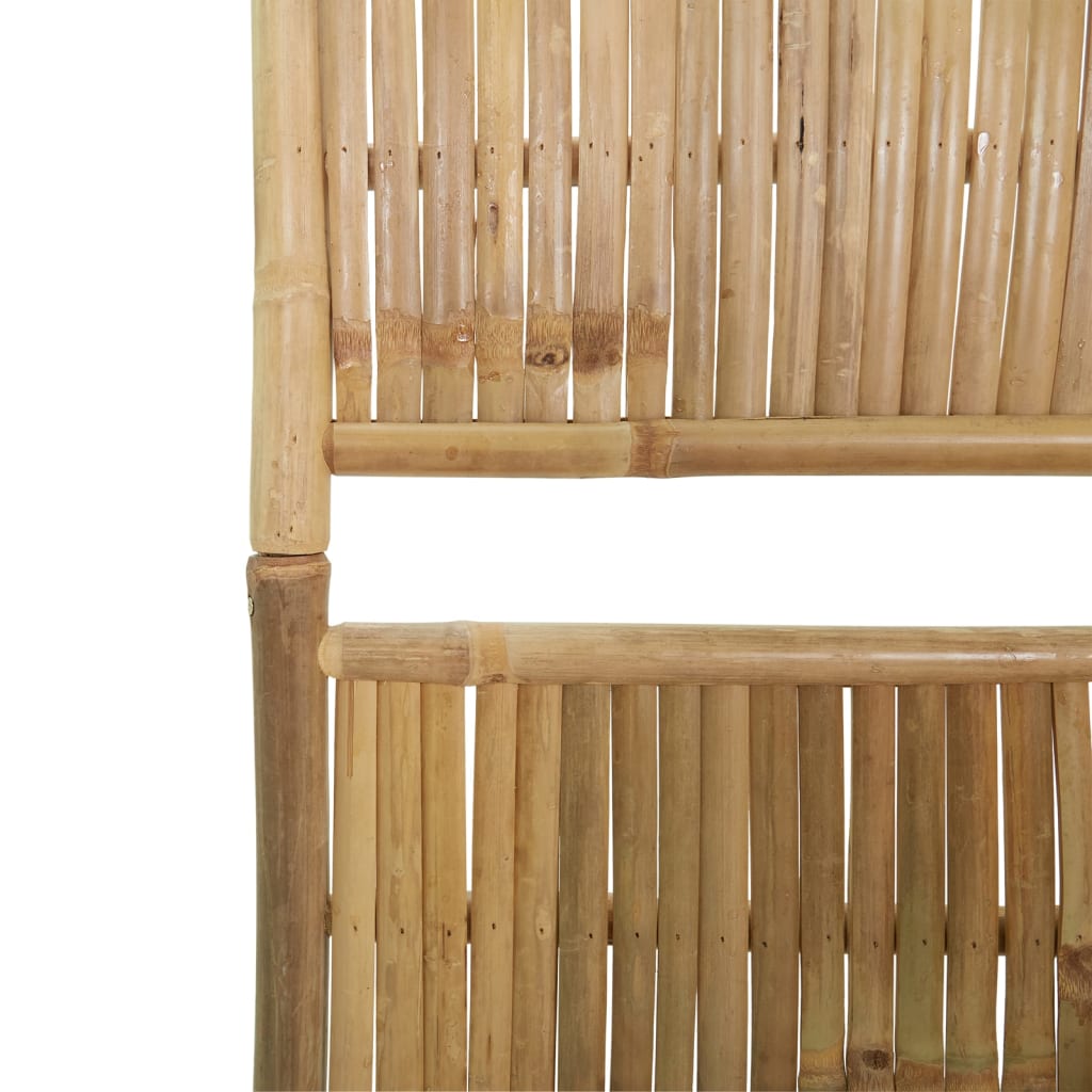 vidaXL Rumsavdelare 4 paneler bambu 160x180 cm