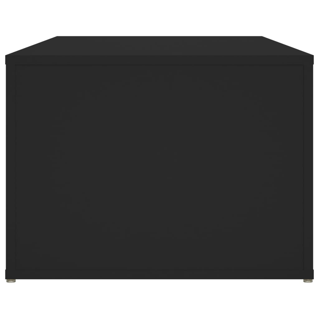 vidaXL Soffbord svart 100x50x36 cm konstruerat trä