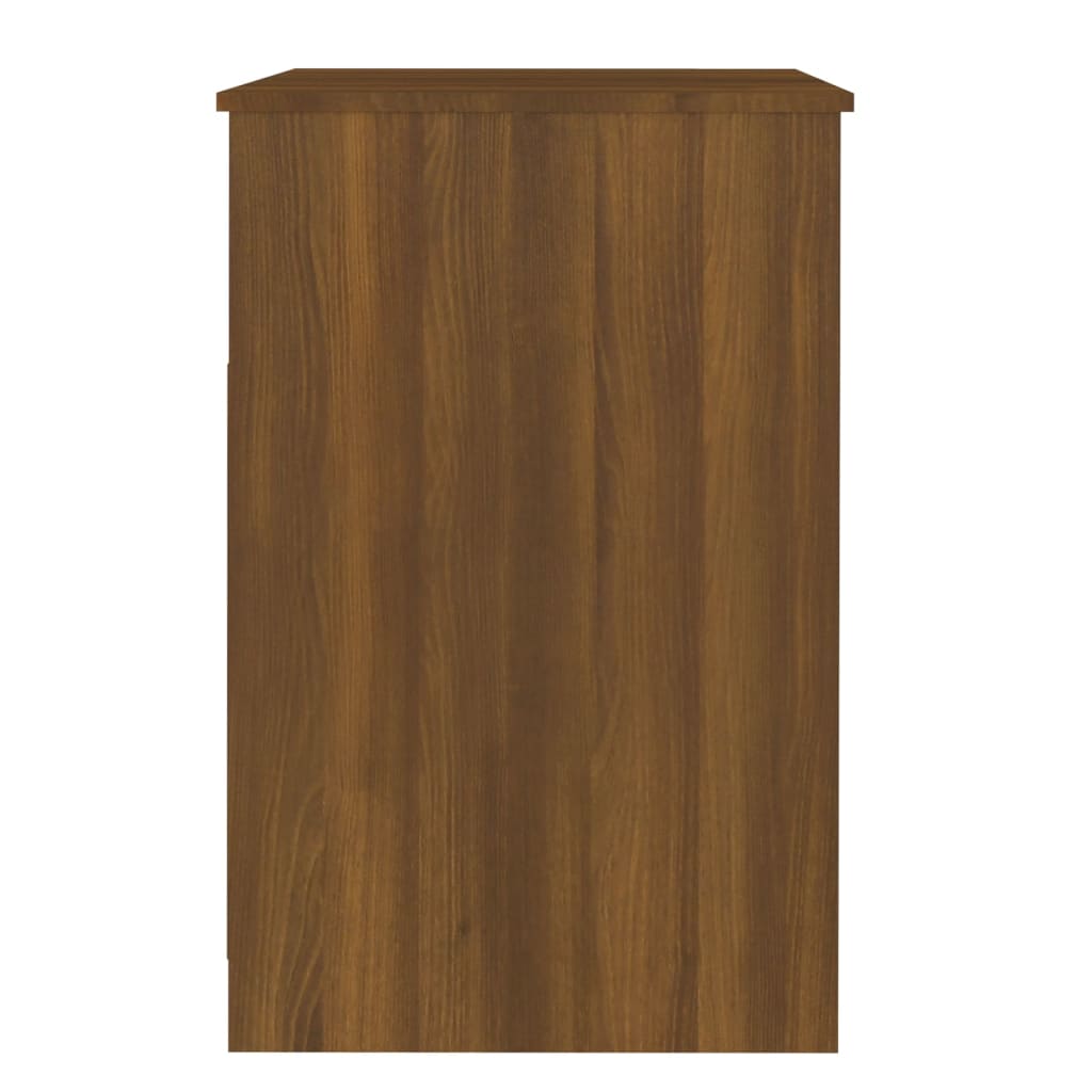 vidaXL Byrå brun ek 40x50x76 cm konstruerat trä