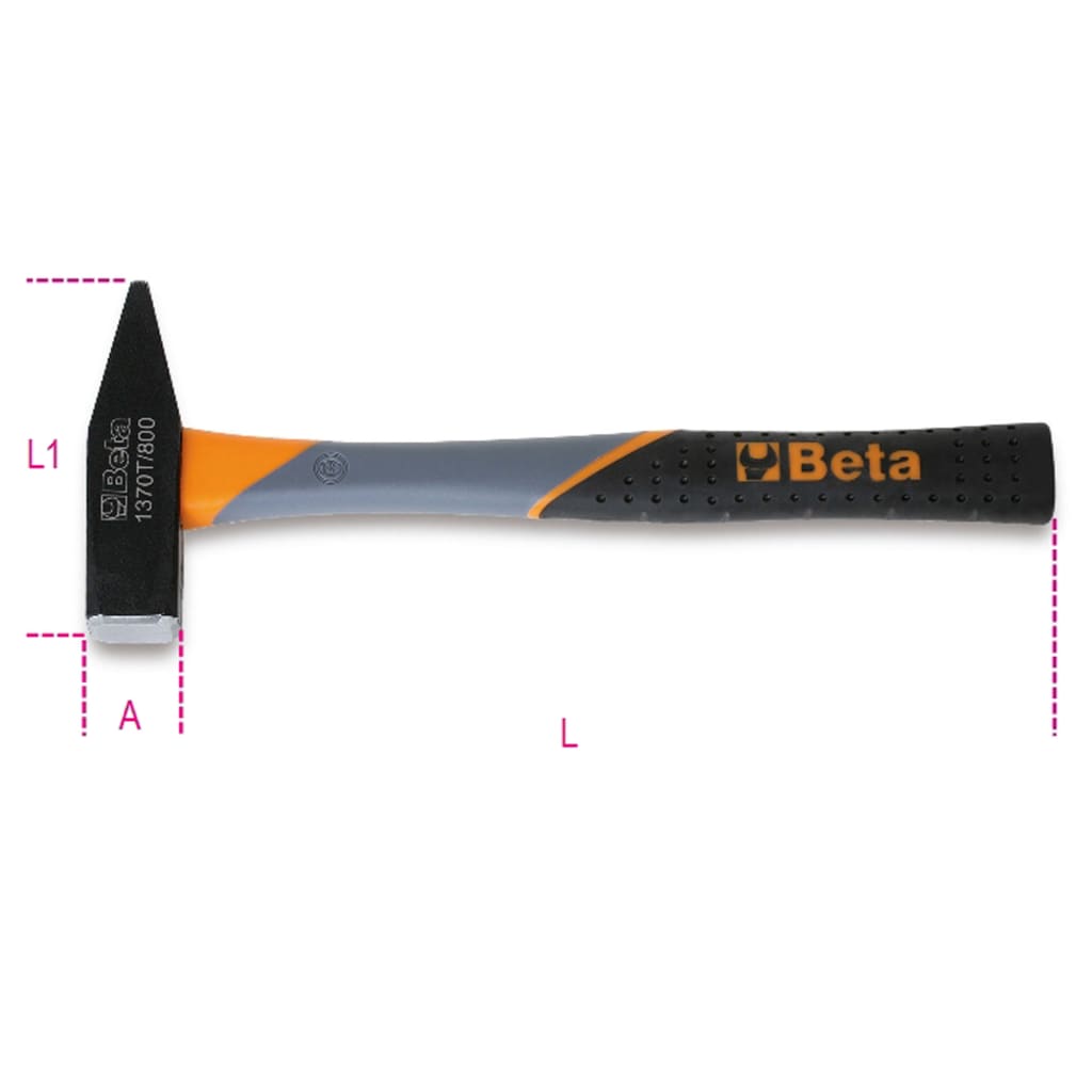 Beta Tools Penhammare 1370T 1000 fiberskaft 36 cm