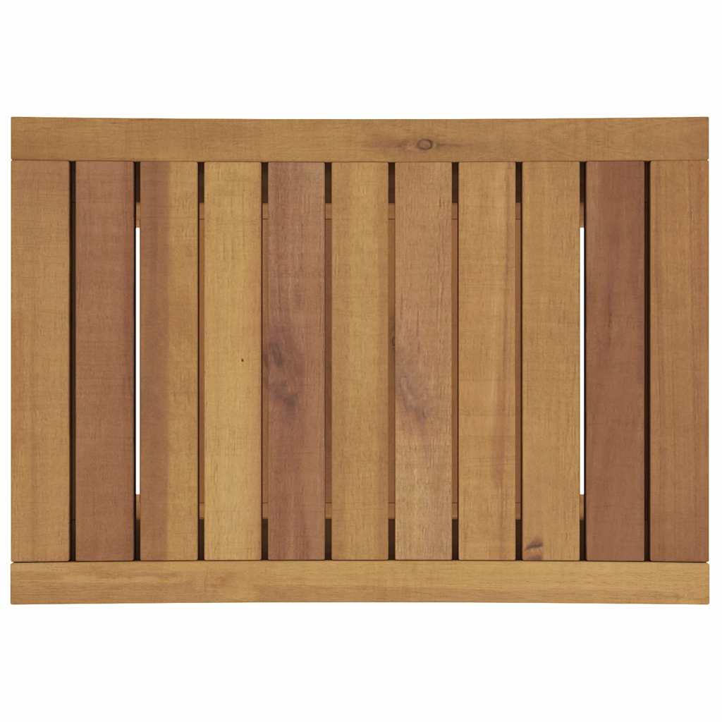 Salontafel 80x54x40 cm massief acaciahout en bewerkt hout kopen Salontafel 80x54x40 cm massief acaciahout en bewerkt hout kopen