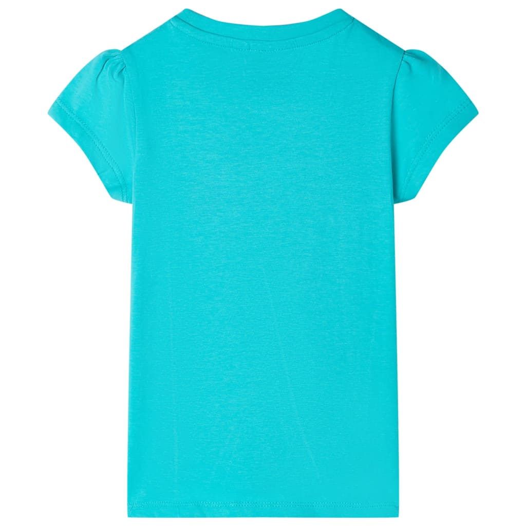 T-shirt för barn mintgrön 92