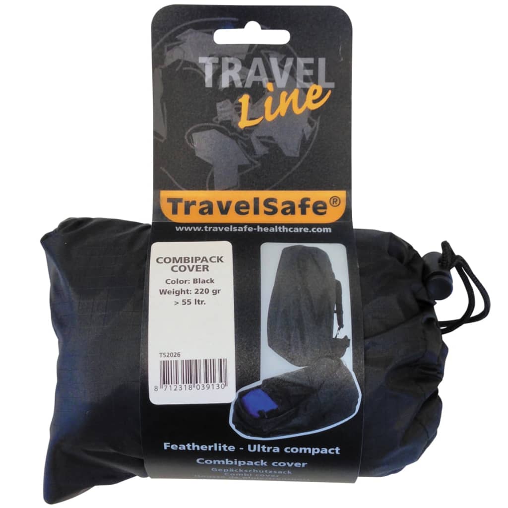 Travelsafe Combipack överdrag svart strl. L TS2026