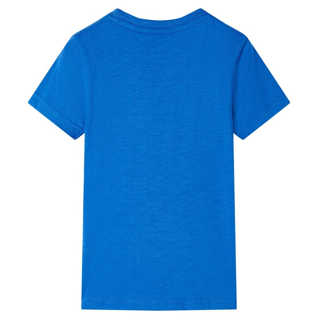 T-shirt för barn blå 92