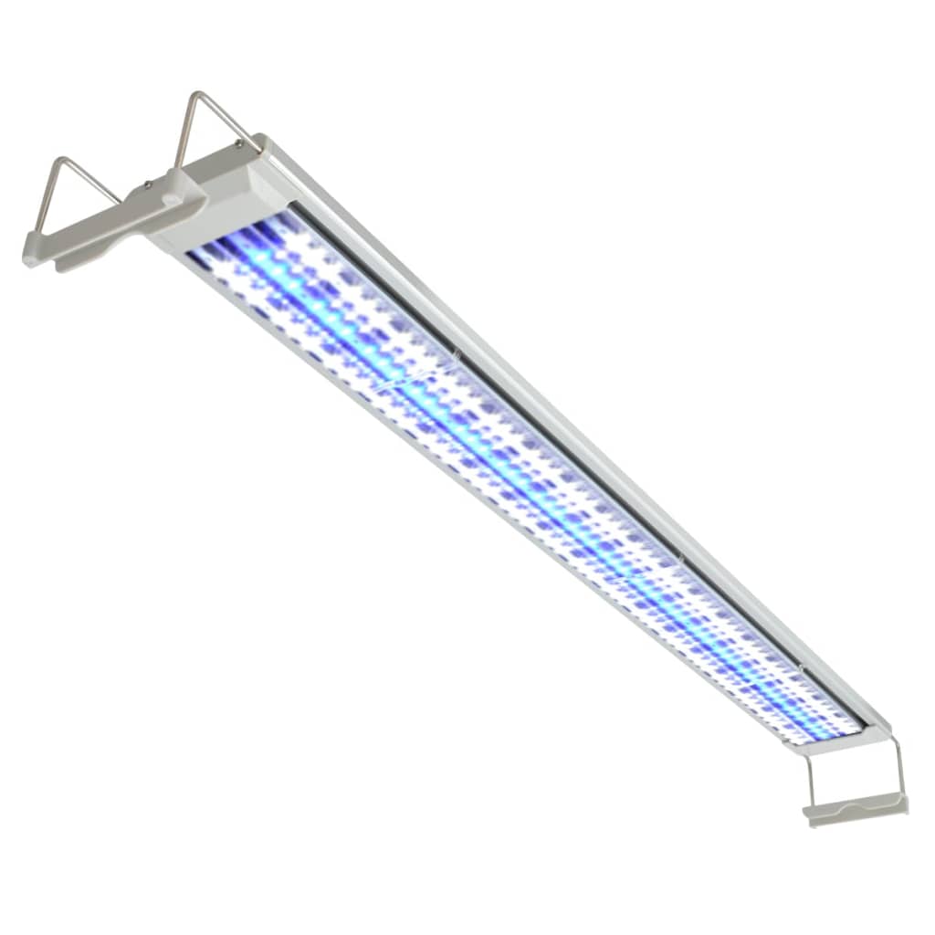 vidaXL Akvarielampa LED 100-110 cm aluminium IP67