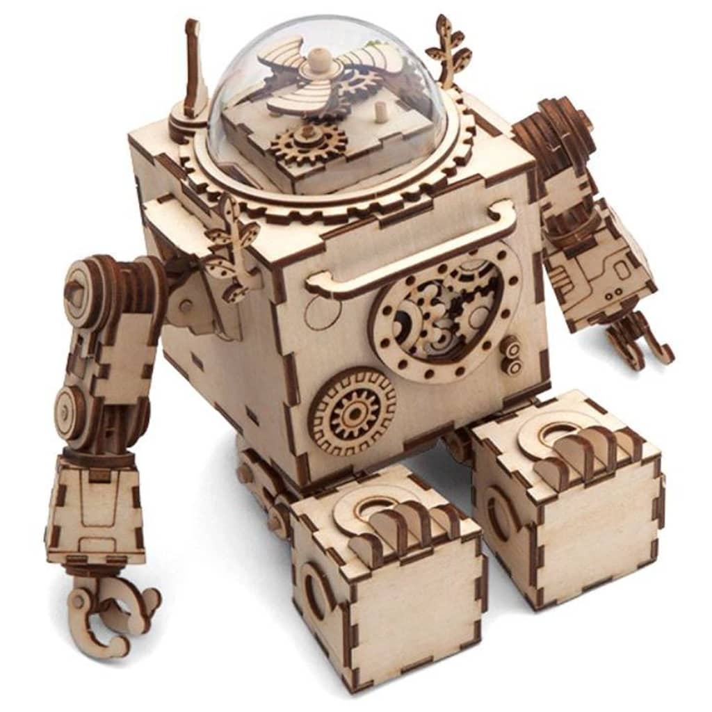 Robotime DIY Musiklåda byggsats Steampunk Orpheus