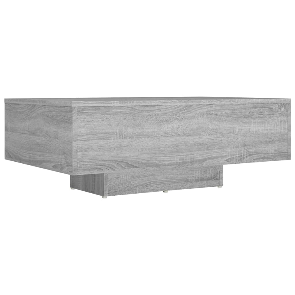 vidaXL Soffbord grå sonoma 85x55x31 cm konstruerat trä