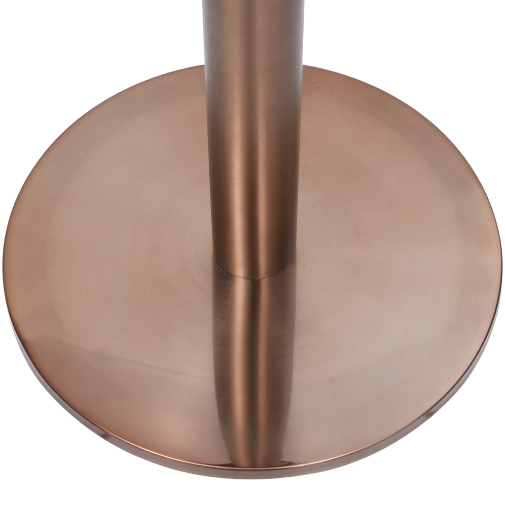 vidaXL Bordsben för cafébord guld Ø45x107 cm rostfritt stål