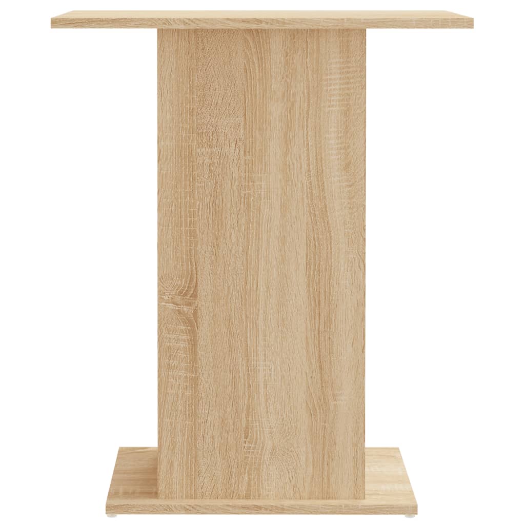 vidaXL Akvariebänk sonoma-ek 60,5x36x72,5 cm konstruerat trä