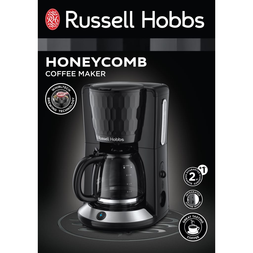 Russell Hobbs Kaffebryggare Honeycomb svart