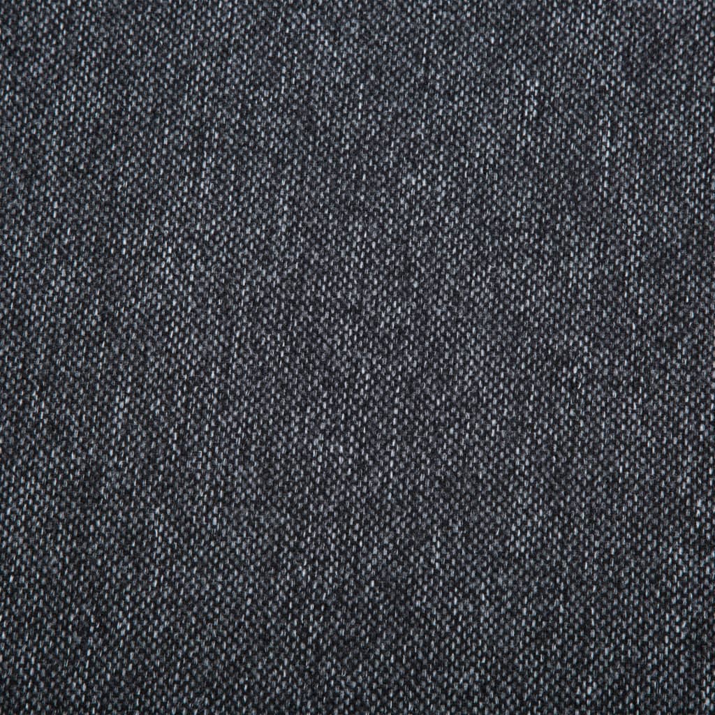 vidaXL Soffa L-formad tyg 171,5x138x81,5 cm mörkgrå