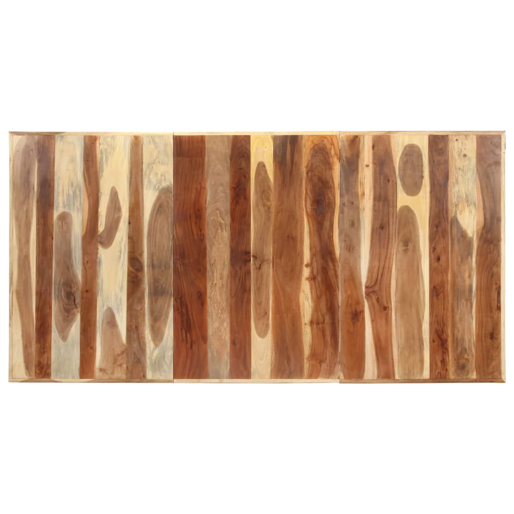 vidaXL Matbord 200x100x75 cm massivt trä med honungsfinish